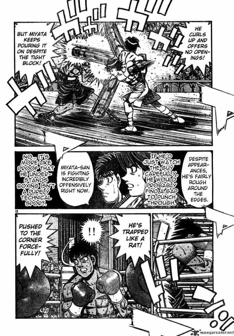 Hajime no Ippo: Fighting Spirit, Chapter 747 image 11